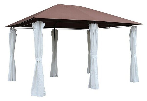 Sunfun Paviljon šotoraste oblike Barbados II (Š x G: 300 x 400 cm, Barva strehe: Rjava)