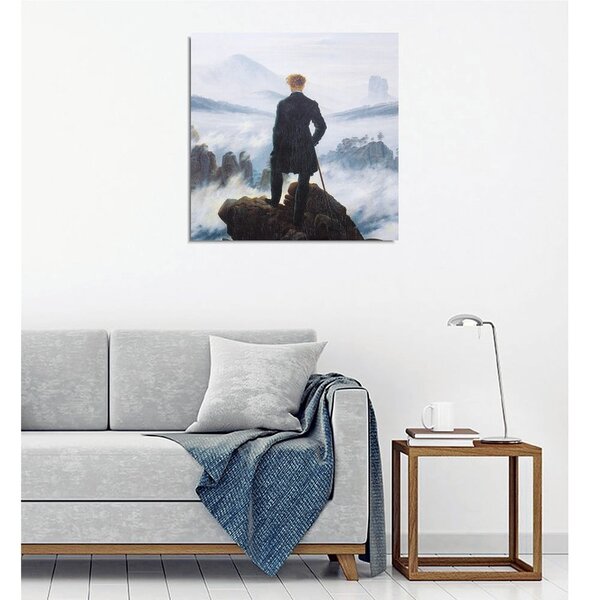 Slika reprodukcija 45x45 cm Caspar David Friedrich – Wallity