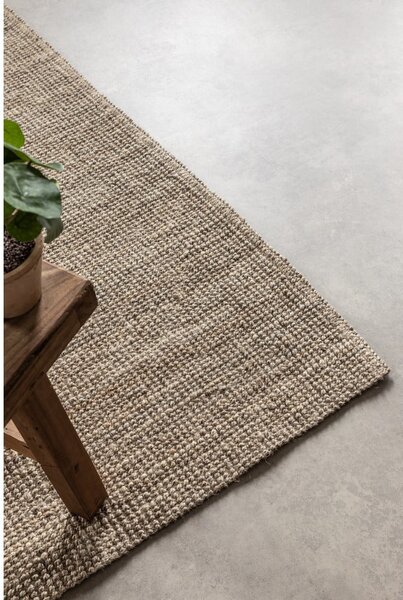 Bež preproga iz jute 60x90 cm Bouclé – Hanse Home