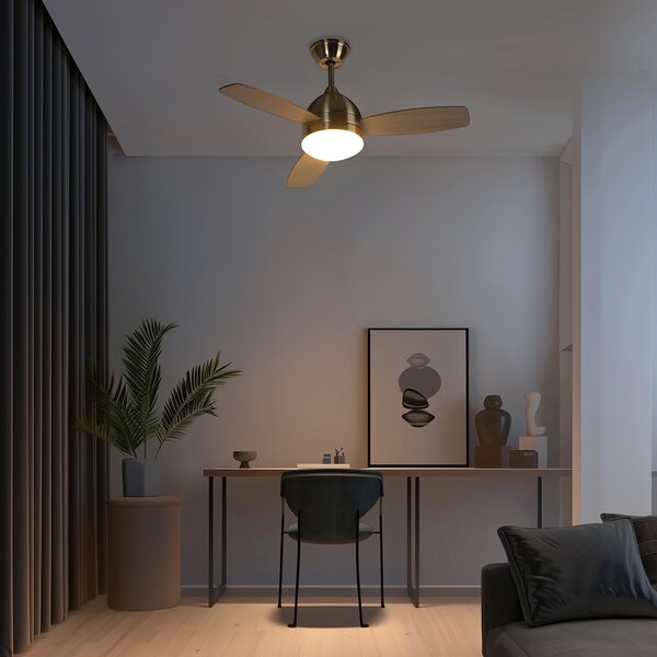 Stropni ventilator medenina 96 cm z daljinskim upravljalnikom - Rotar