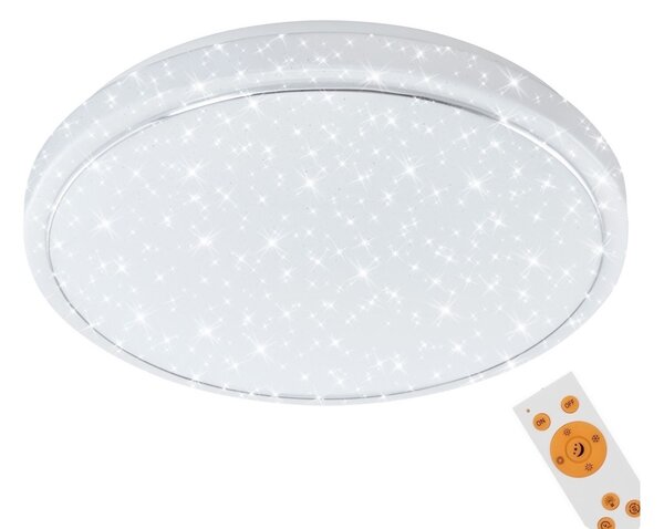 Brilo - LED Zatemnitvena stropna svetilka STARRY SKY LED/18W/230V 3000-6500K + Daljinski upravljalnik