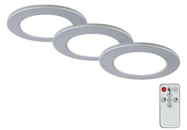 Briloner - SET 3x LED Kopalniška zatemnitvena svetilka LED/4,8W/230V IP44