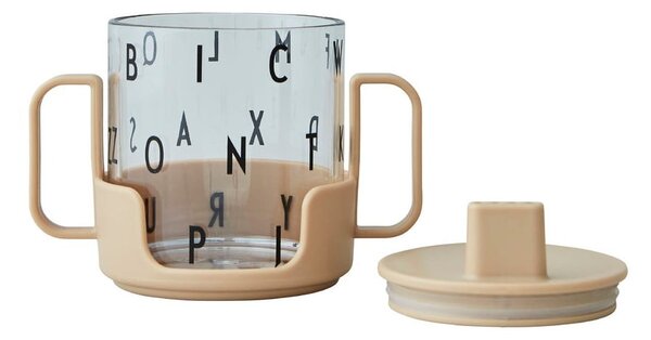 Bež lonček Design Letters Grow With Your Cup