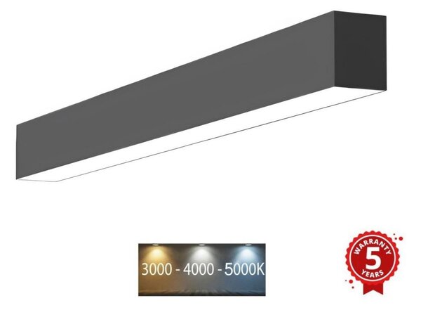 Sinclair LSM 12-20CCT - LED Stropna svetilka LSM LED/20W/230V 60 cm črna