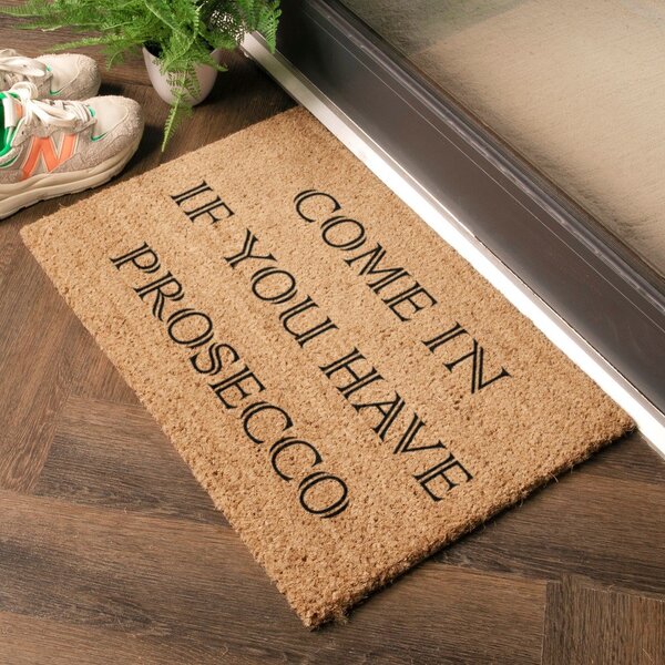 Predpražnik iz kokosovih vlaken 40x60 cm Prosecco – Artsy Doormats