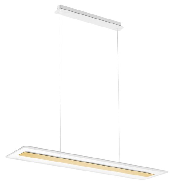 Linea Svetilka 8939 - LED Lestenec na vrvici ANTILE LED/45W/230V CRI 90 bela/zlata