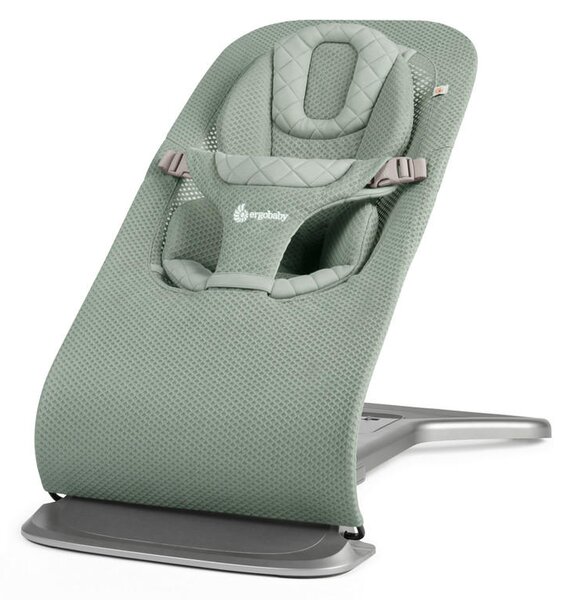 GUGALNI LEŽALNIK EVOLVE 3U1 antracit pastelno zelena 42/56/81,3 cm