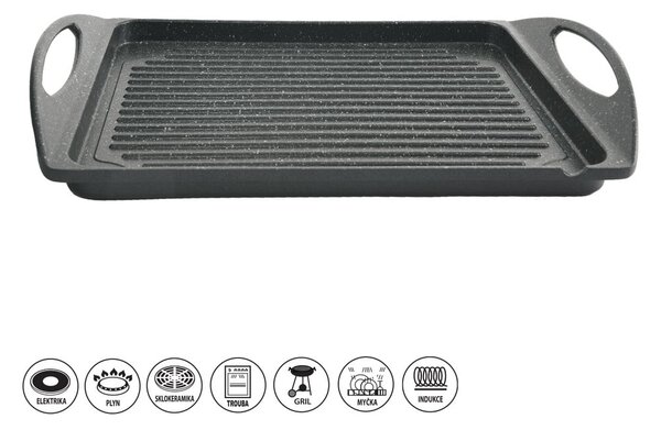 Aluminijasta plošča za žar 27x42 cm GRANDE – Orion