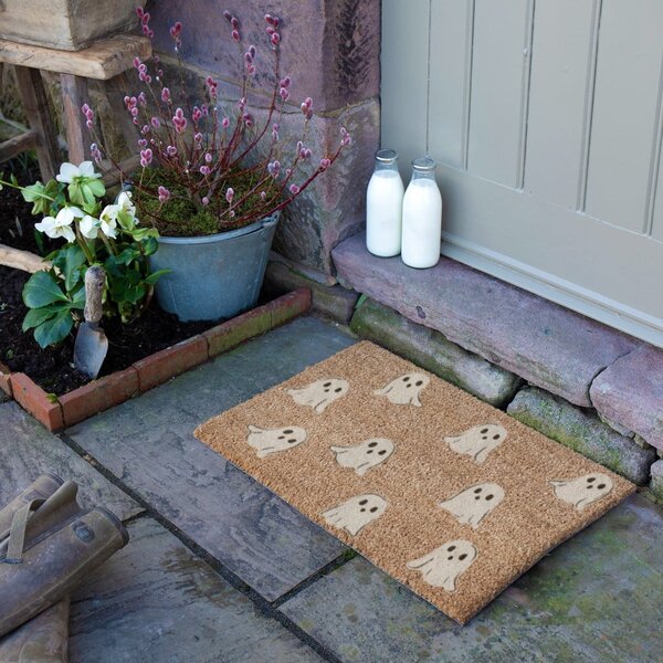 Predpražnik iz kokosovih vlaken 40x60 cm Ghost – Artsy Doormats