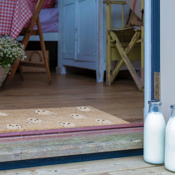 Predpražnik iz kokosovih vlaken 40x60 cm Ghost – Artsy Doormats