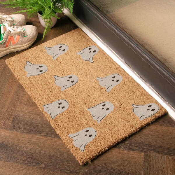 Predpražnik iz kokosovih vlaken 40x60 cm Ghost – Artsy Doormats