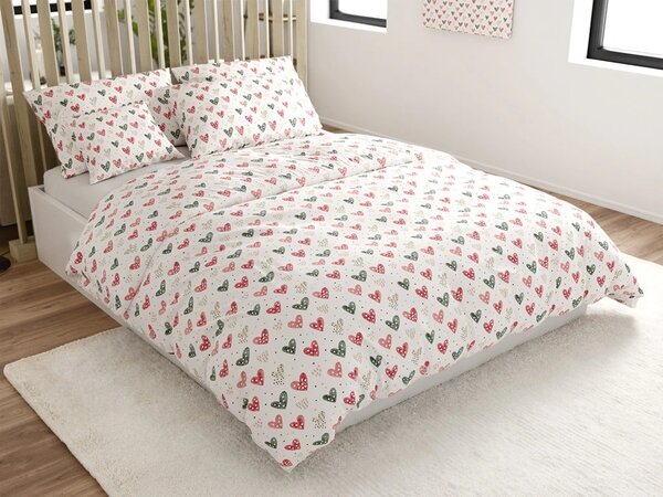 Krep posteljnina CUPIDA POLY z vzorcem Dimenzije posteljnine: 70 x 90 cm | 140 x 200 cm