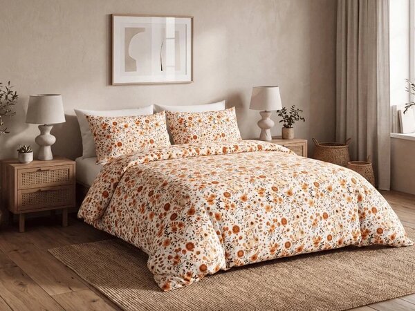 Krepa posteljnina AMBERIS POLY pisano Dimenzije posteljnine: 70 x 90 cm | 140 x 200 cm