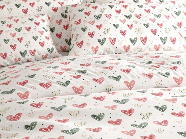 Krep posteljnina CUPIDA POLY z vzorcem Dimenzije posteljnine: 70 x 90 cm | 140 x 200 cm