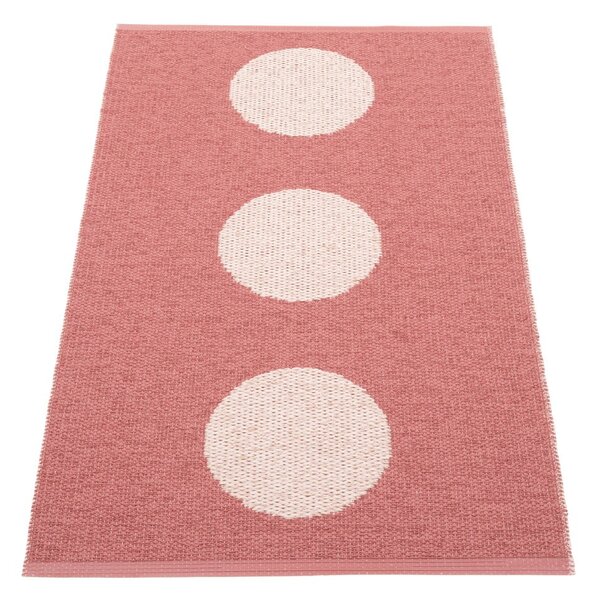 Svetlo rdeča notranja in zunanja preproga 70x120 cm Vera Pop Blush – Pappelina