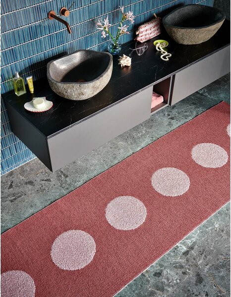 Svetlo rdeč zunanji in notranji tekač 70x200 cm Vera Pop Blush – Pappelina