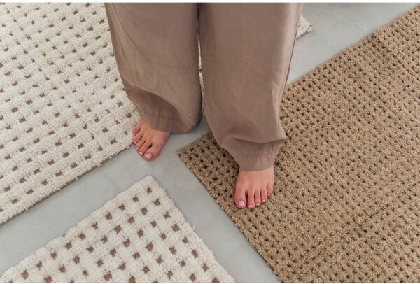 Bež pralna ročno tkana volnena preproga 80x140 cm Unexpected Wool – Lorena Canals