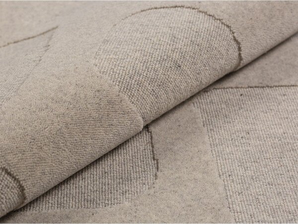 Sivorjava volnena preproga 160x230 cm Archipelagio – Micadoni