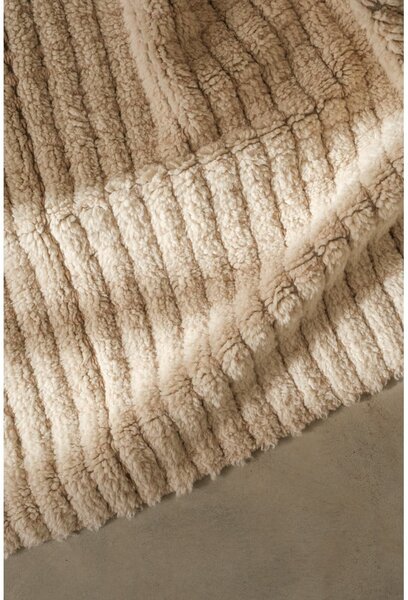 Bež pralna ročno tkana volnena preproga 80x140 cm Unexpected Wool – Lorena Canals