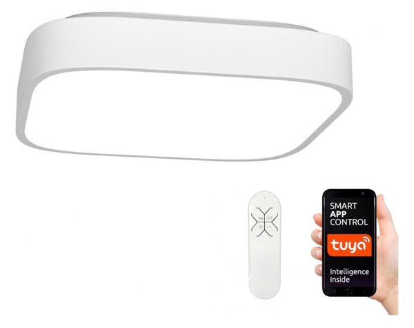 Immax NEO 07040L - LED Zatemnitvena stropna svetilka RECUADRO LED/56W/230V + Daljinski upravljalnik