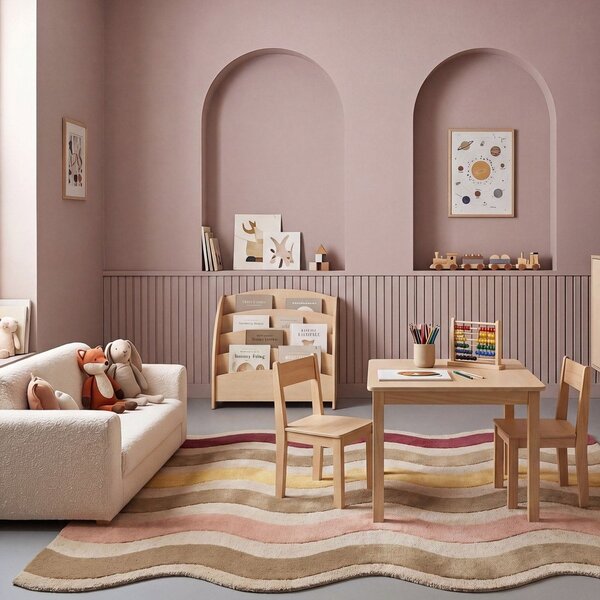 Ročno tkana volnena preproga 140x200 cm Cascade Wool – Flair Rugs