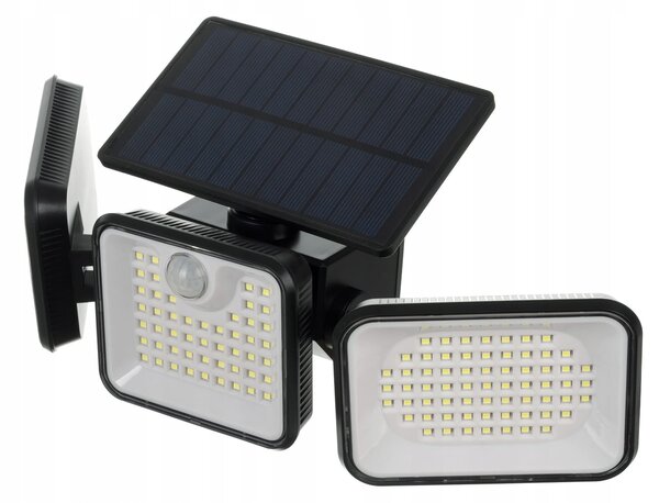 LED 180 solarna svetilka s senzorjem gibanja 1800mAh IP65