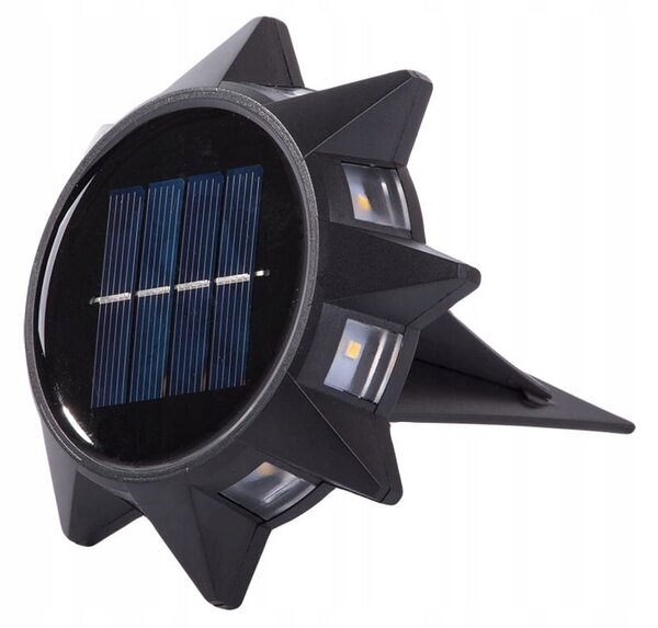 Vrtna solarna 8 LED talna svetilka 3000K