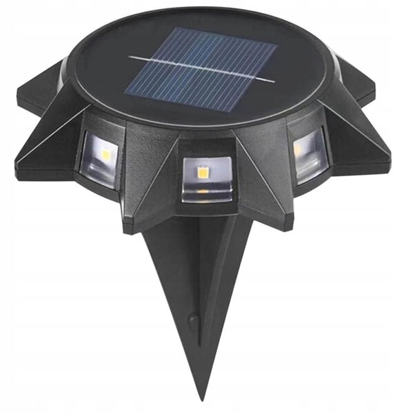Vrtna solarna 8 LED talna svetilka 3000K