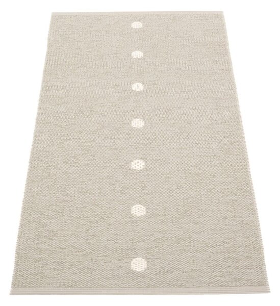 Bež/kremno bela notranja in zunanja preproga 70x140 cm Peg Linen Vanilla – Pappelina