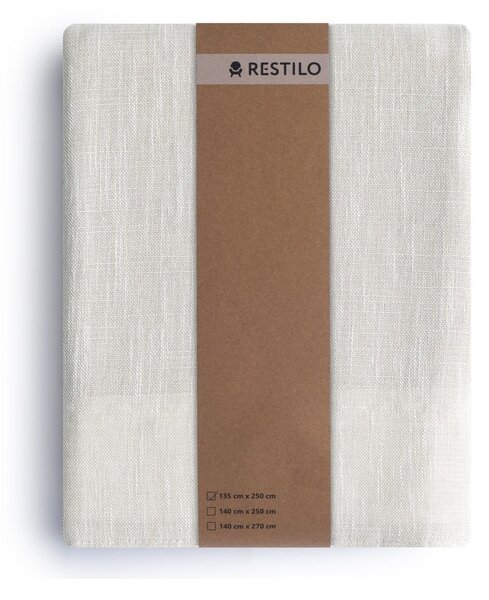 Kremno bela zavesa 140x250 cm Valeta – Restilo