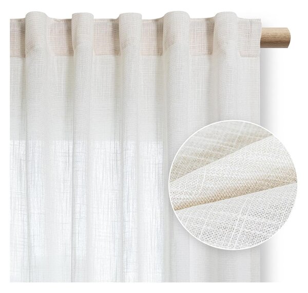 Kremno bela zavesa 140x250 cm Valeta – Restilo
