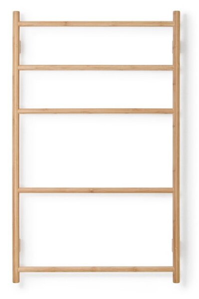 Bambusovo stensko stojalo za brisače Wallbar Wireworks Towel Rail Wallbar