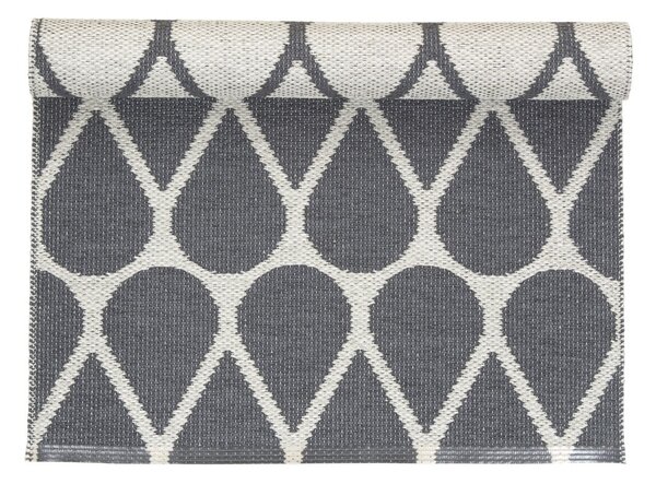 Temno siva notranja in zunanja preproga 70x140 cm Otis Granit – Pappelina