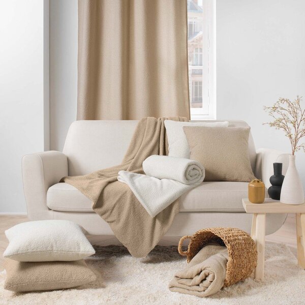Bouclé okrasna blazina 45x45 cm Wooly – douceur d'intérieur