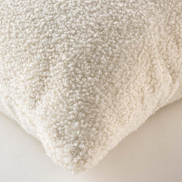 Bouclé okrasna blazina 45x45 cm Wooly – douceur d'intérieur