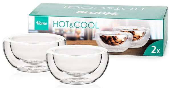 4Home Termo skodelica Hot&Cool 220 ml, 2 kosa