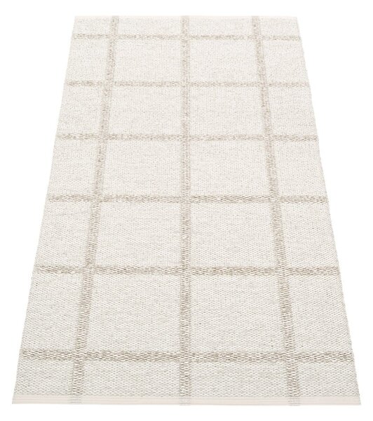 Kremno bel zunanji in notranji tekač 70x150 cm Ada Fossil – Pappelina