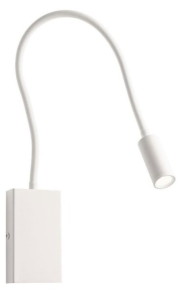 Redo 01-2754 - LED Fleksibilna mala svetilka WALLIE LED/3W/230V USB CRI 90 bela