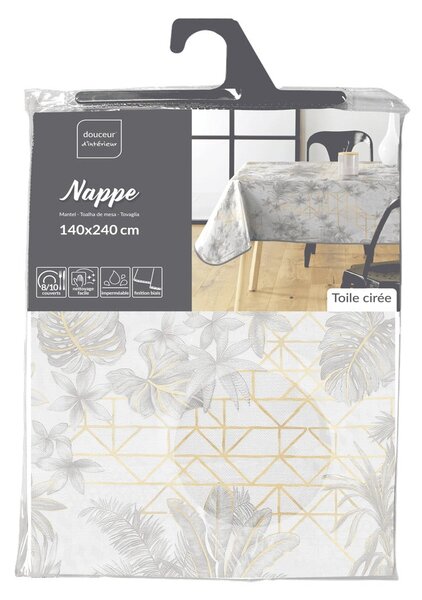 Povoščen namizni prt 140x240 cm Coconut – douceur d'intérieur