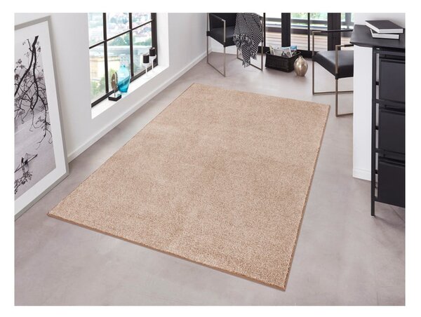 Krem preproga Hanse Home Pure, 80 x 150 cm