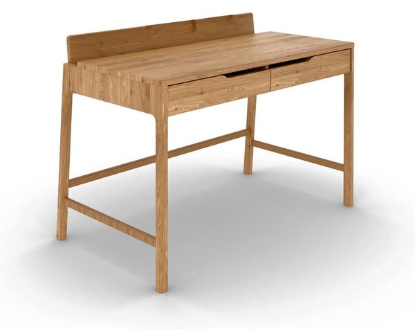Pisalna miza iz masivnega hrasta 65x120 cm Twig – The Beds