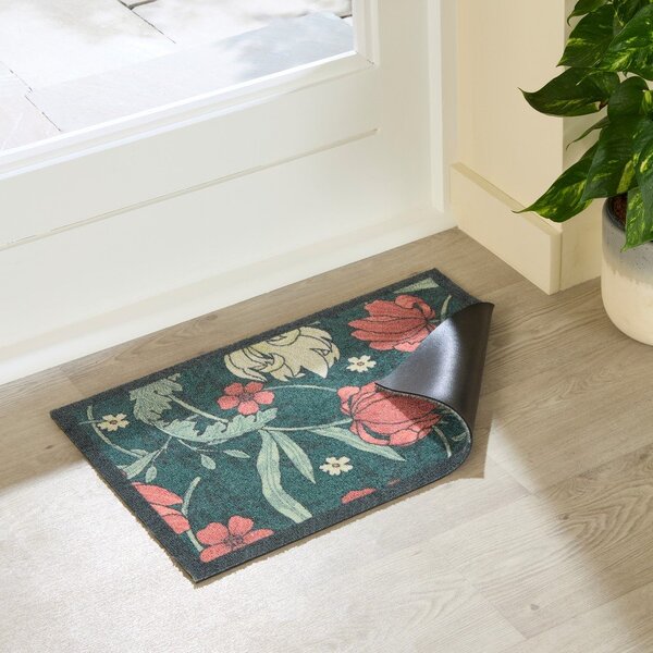 Predpražnik 40x60 cm William Morris Rose – Artsy Doormats