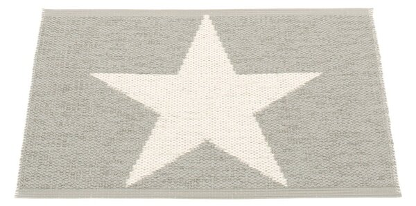 Svetlo siva notranja in zunanja preproga 70x50 cm Viggo Warm Grey – Pappelina