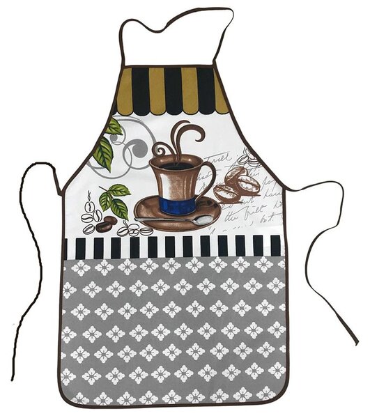 Kuhinjska predpasnik ROASTED COFFEE, siva
