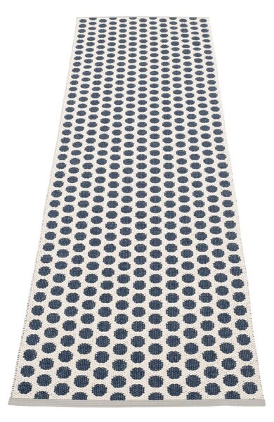 Temno moder zunanji in notranji tekač 70x250 cm Noa Dark Blue – Pappelina