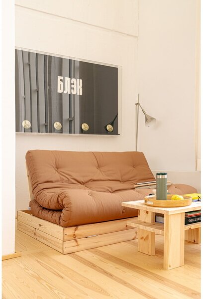 Klubska mizica iz masivnega bora v naravni barvi 45x68 cm Japan – Karup Design