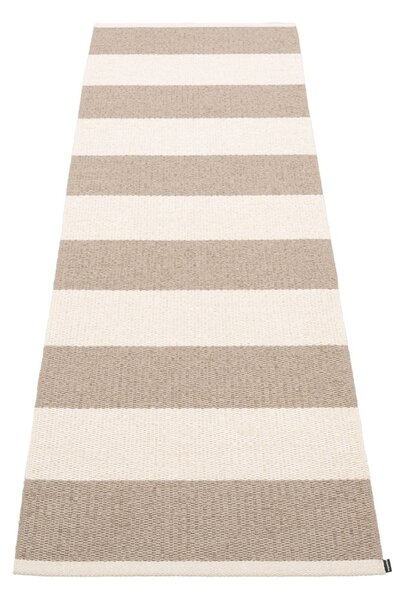 Bež/kremno bel zunanji in notranji tekač 70x225 cm Bob Mud Vanilla – Pappelina