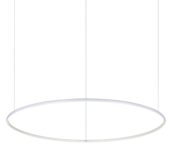 Ideal Lux - LED Lestenec na vrvici HULAHOOP LED/46W/230V pr. 100 cm bela