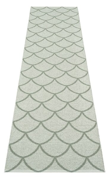 Zelen zunanji in notranji tekač 70x300 cm Kotte Army Sage – Pappelina
