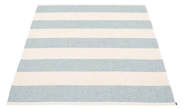 Svetlo modra/kremno bela notranja in zunanja preproga 140x180 cm Bob Blue Fog – Pappelina